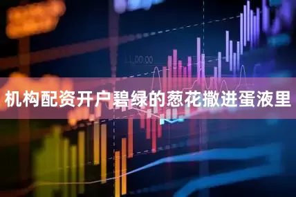 机构配资开户碧绿的葱花撒进蛋液里