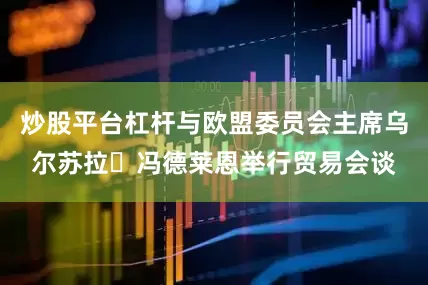 炒股平台杠杆与欧盟委员会主席乌尔苏拉・冯德莱恩举行贸易会谈