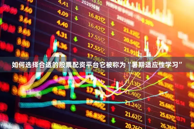 如何选择合适的股票配资平台它被称为“暑期适应性学习”