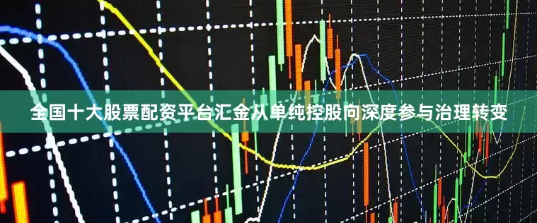 全国十大股票配资平台汇金从单纯控股向深度参与治理转变