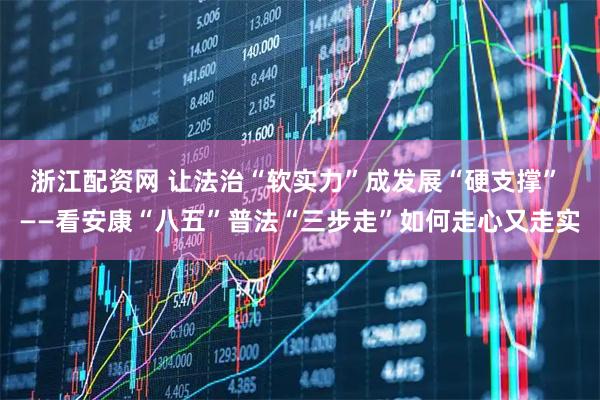 浙江配资网 让法治“软实力”成发展“硬支撑” ——看安康“八五”普法“三步走”如何走心又走实