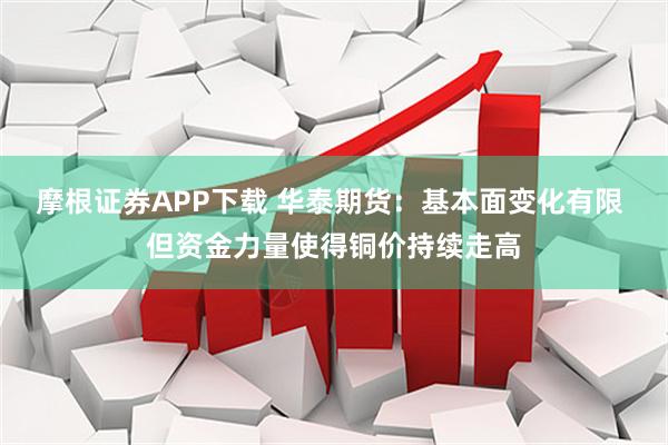 摩根证券APP下载 华泰期货：基本面变化有限 但资金力量使得铜价持续走高